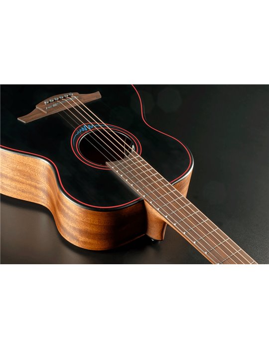GUITARRA ACÚSTICA LÂG TRAVEL A/E  BLUE WAVE 1