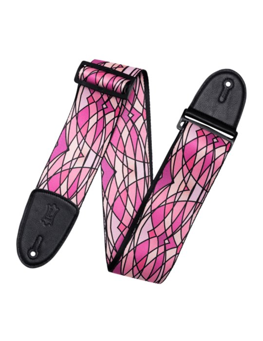 Correa Levy's Stained Glass Series Poly 3" - Rosa