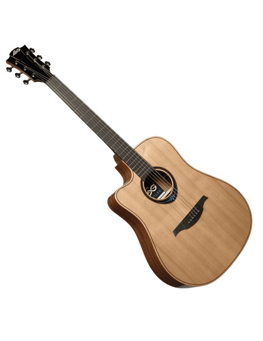 GUITARRA ACÚSTICA LÂG DREADNOUGHT CUTAWAY A/E BLUE WAVE 2 - ZURDOS