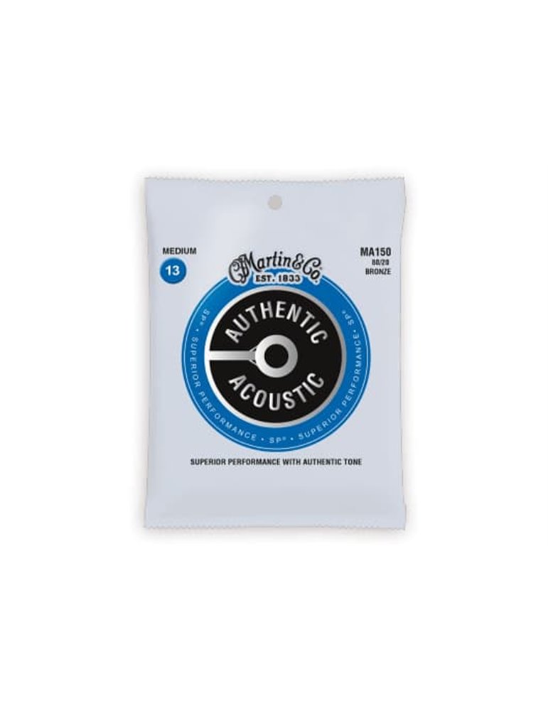 JUEGO ACÚSTICA AUTHENTIC SP BRONZE 80/20 MEDIUM 13-56