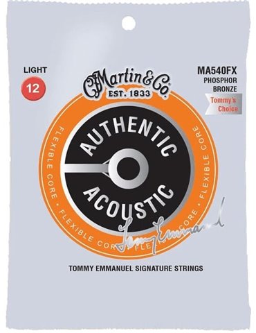 JUEGO ACÚSTICA AUTHENTIC SP FLEXIBLE PHOSPHOR/BZ LIGHT 12-54