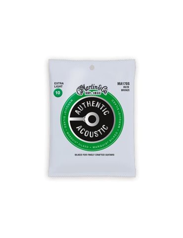 JUEGO ACÚSTICA AUTHENTIC SILKED BRONZE 80/20 EXTRA LIGHT 10-47