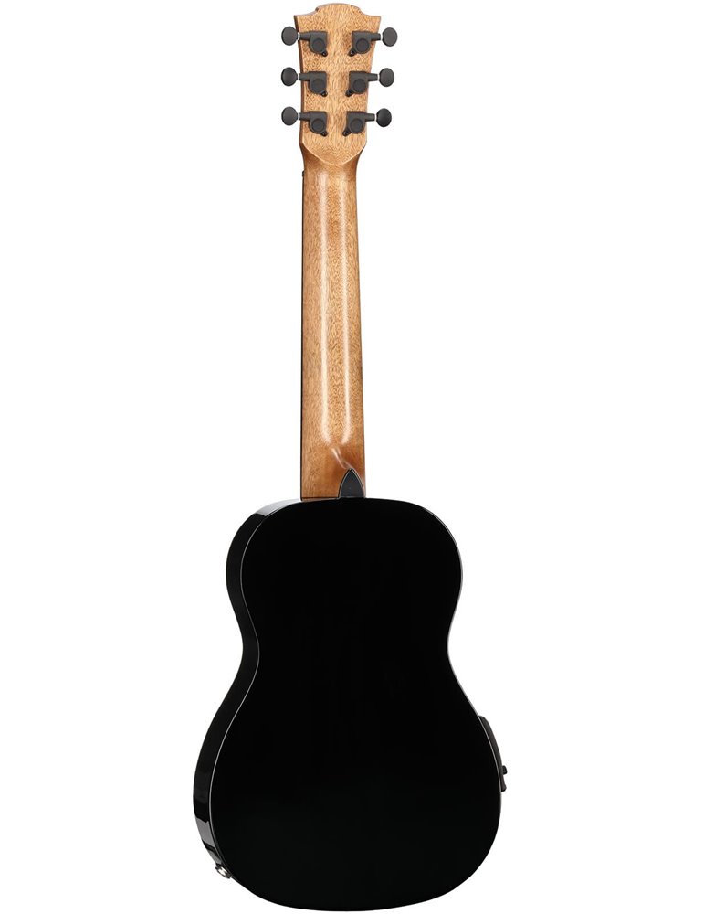 GUITARRA LAG TIKI UKU A/E CON FONDO ARQUEADO 