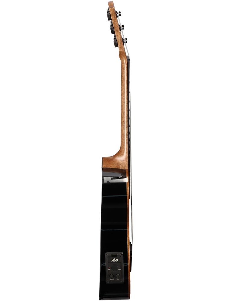 GUITARRA LAG TIKI UKU A/E CON FONDO ARQUEADO 