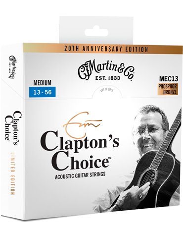 JUEGO ACÚSTICA ERIC CLAPTON LTD 92/8 PHOSPHOR BZ. MEIUM 13-56