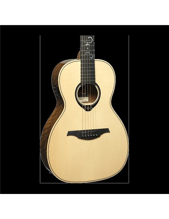 GUITARRA ACÚSTICA LÂG PARLOR MICHEL HAUMONT T318 A/E - NATURAL