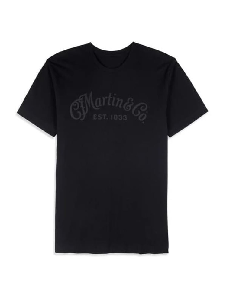 CAMISETA CF MARTIN TONE ON TONE NEGRA w/LOGO (M)