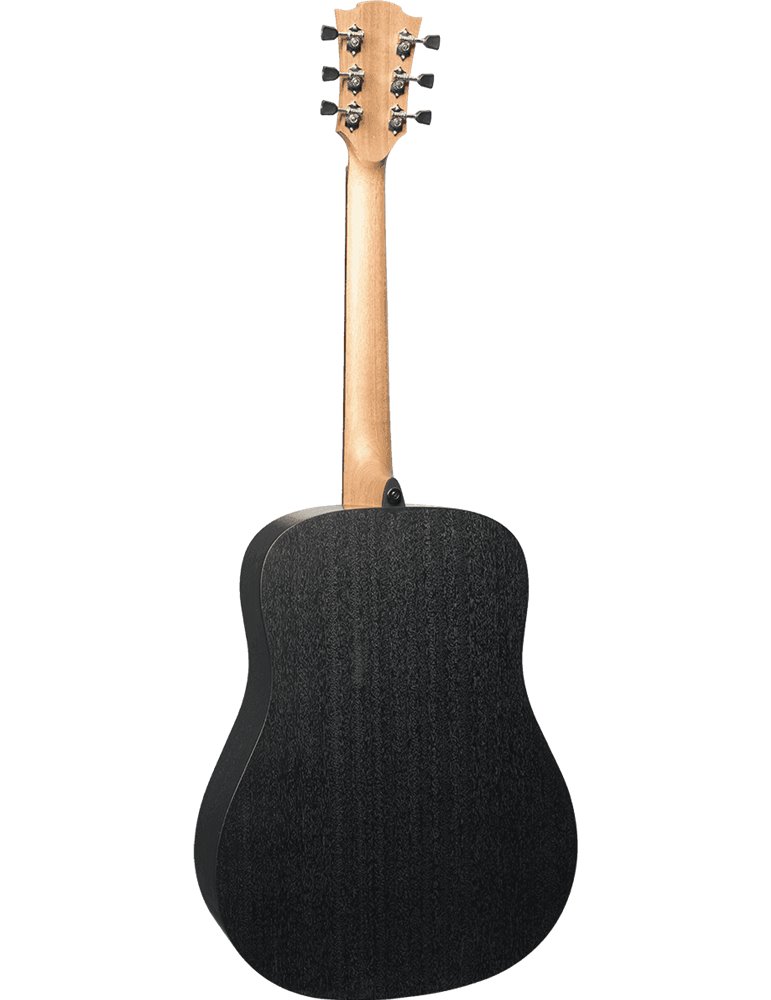 GUITARRA ACÚSTICA LÂG DREADNOUGHT TRAMONTANE 70 - BLACK & BROWN