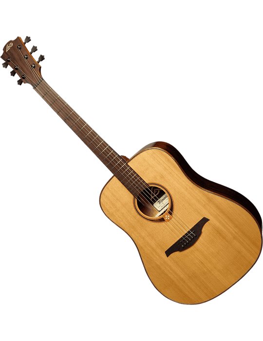 GUITARRA ACÚSTICA LÂG DREADNOUGHT TRAMONTANE 118 - NATURAL (ZURDOS)