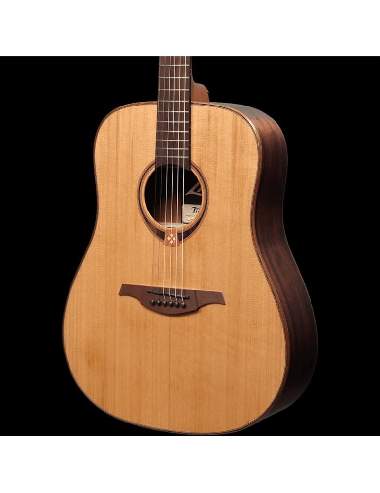 GUITARRA ACÚSTICA LÂG DREADNOUGHT TRAMONTANE 118 - NATURAL (ZURDOS)