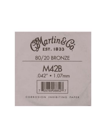 CUERDA ACÚSTICA ENTORCHADA - BRONZE 80/20 - 042