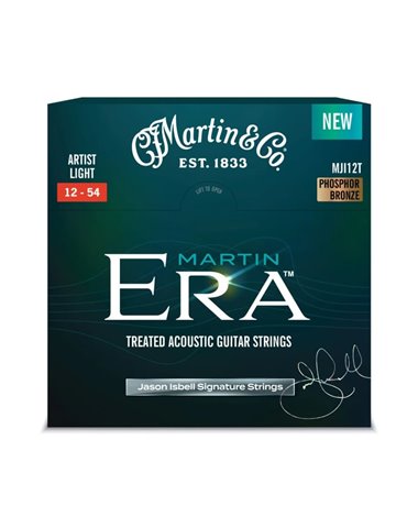 JUEGO ACÚSTICA JASON ISBEL ERA? TREATED 92/8 PHOSPHOR BZ. ARTIST LIGHT 12-54