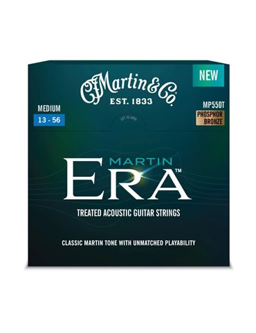 JUEGO ACÚSTICA MARTIN ERA? TREATED 92/8 PHOSPHOR BZ. MEDIUM 13-56