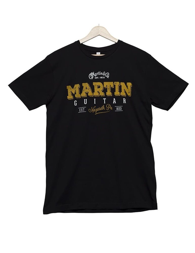 CAMISETA CF MARTIN AUTHENTIC NEGRA w/LOGO (S)
