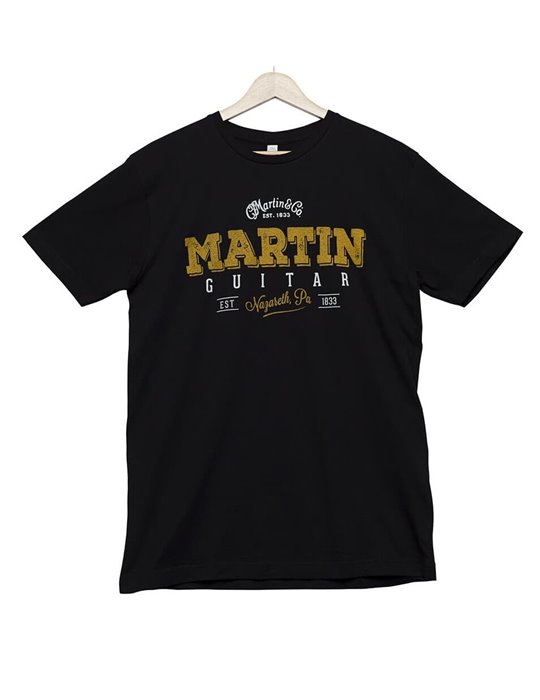 CAMISETA CF MARTIN AUTHENTIC NEGRA w/LOGO (S)