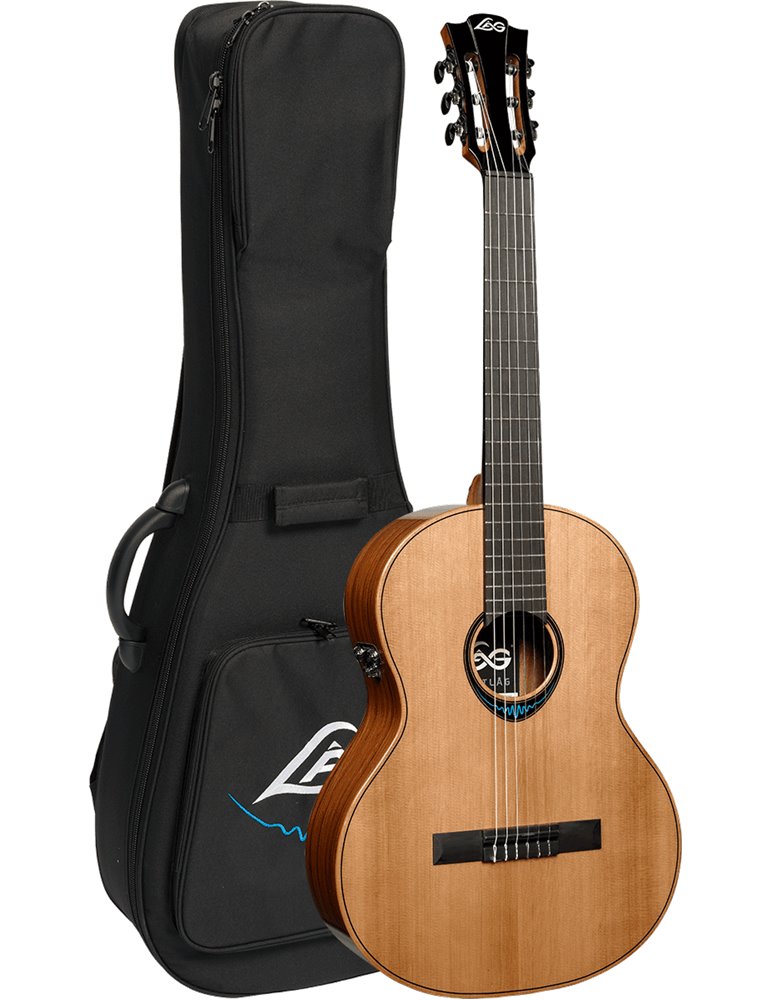 GUITARRA ACÚSTICA LÂG CLÁSICA NYLON BLUE WAVE 2