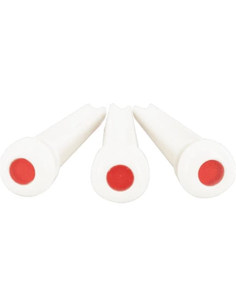 SET PIVOTES MARTIN DELUXE - LIQUIDMETAL® / BLANCO