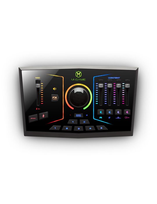 Interfaz de Audio Gamer/Stream M-Game Dual RGB