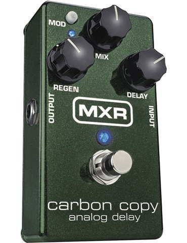 PEDAL MXR® FX DELAY ANALÓGICO CARBON