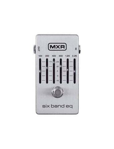 PEDAL MXR® FX ECUALIZADOR 6 BANDAS