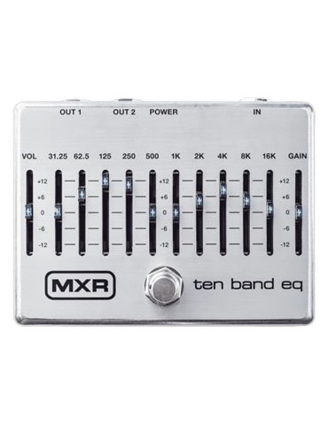 PEDAL MXR® FX ECUALIZADOR 10 BANDAS