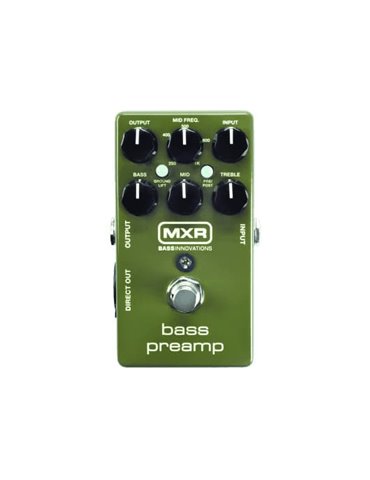 PEDAL MXR® PREAMPLIFICADOR & D.I. BAJO