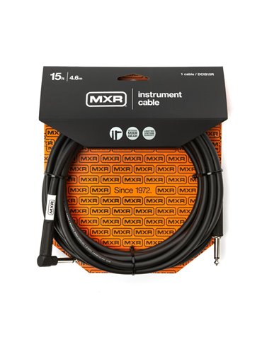 CABLE MXR® INSTRUMENTO JACK / JACK ÁNGULO 4,50 M