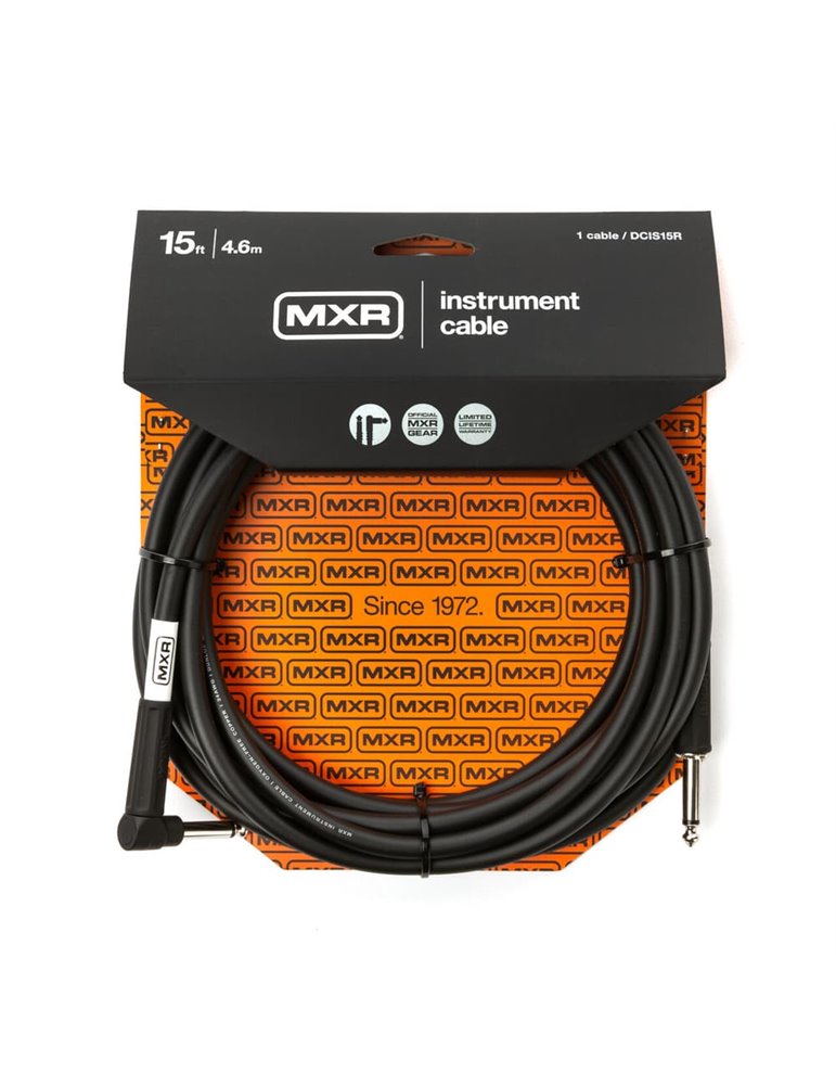 CABLE MXR® INSTRUMENTO JACK / JACK ÁNGULO 4,50 M