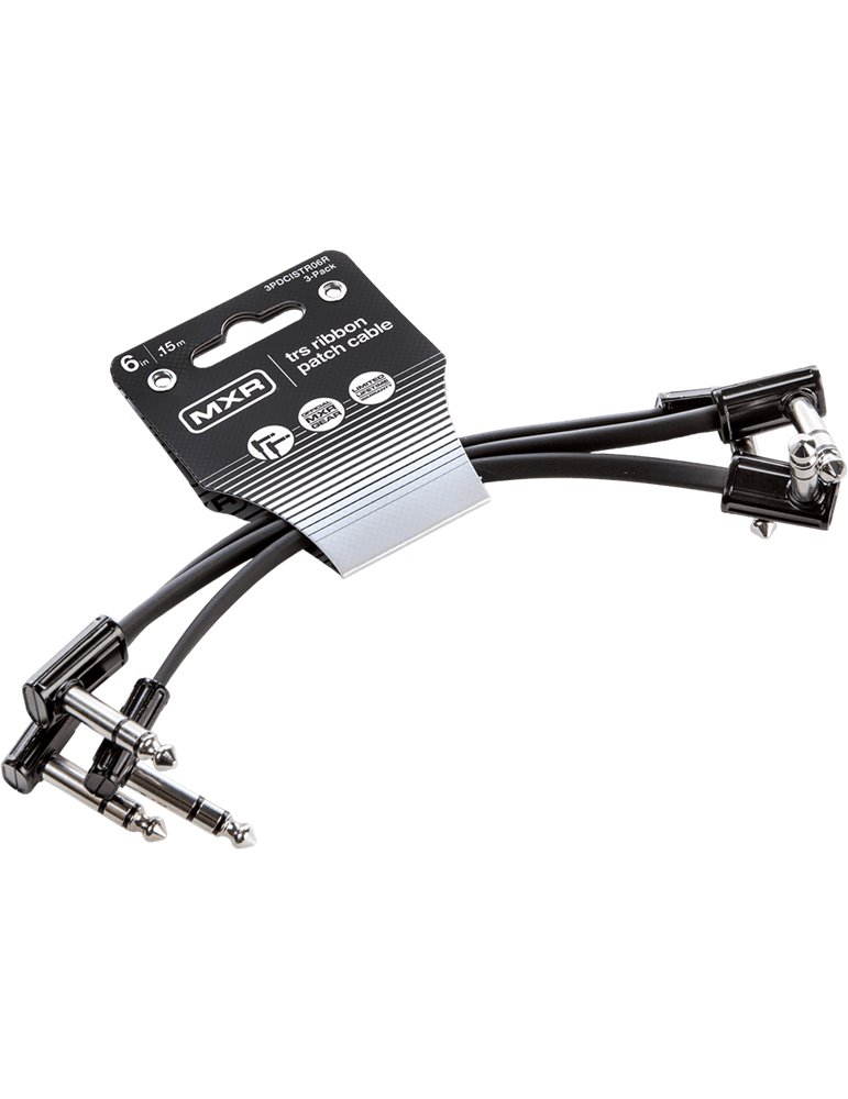 CABLE MXR® RIBBON PATCH TRS 15 cm - Pack de 3