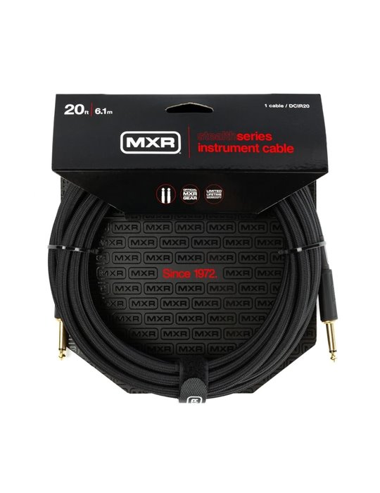 CABLE INSTRUMENTO MXR® STEALTH SERIES JACK - JACK SS - 6 m