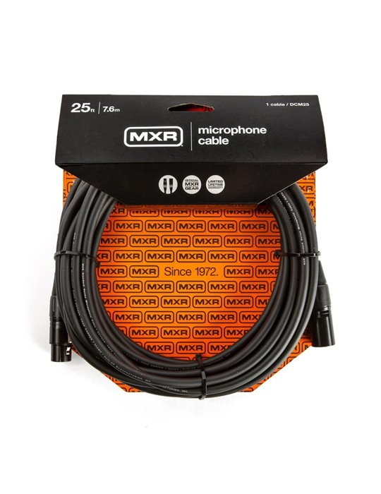 CABLE MICRÓFONO MXR® XLR-XLR - 7,6 m
