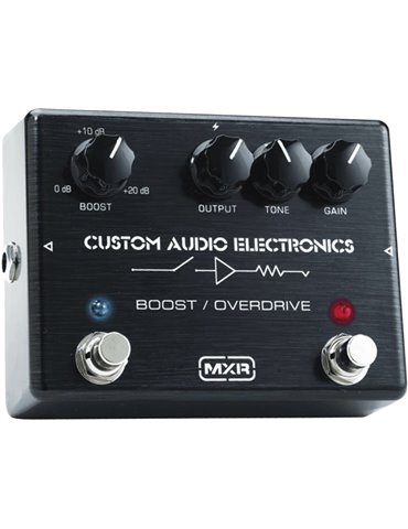 PEDAL MXR® FX BOOST/OVERDRIVE CUSTOM AUDIO