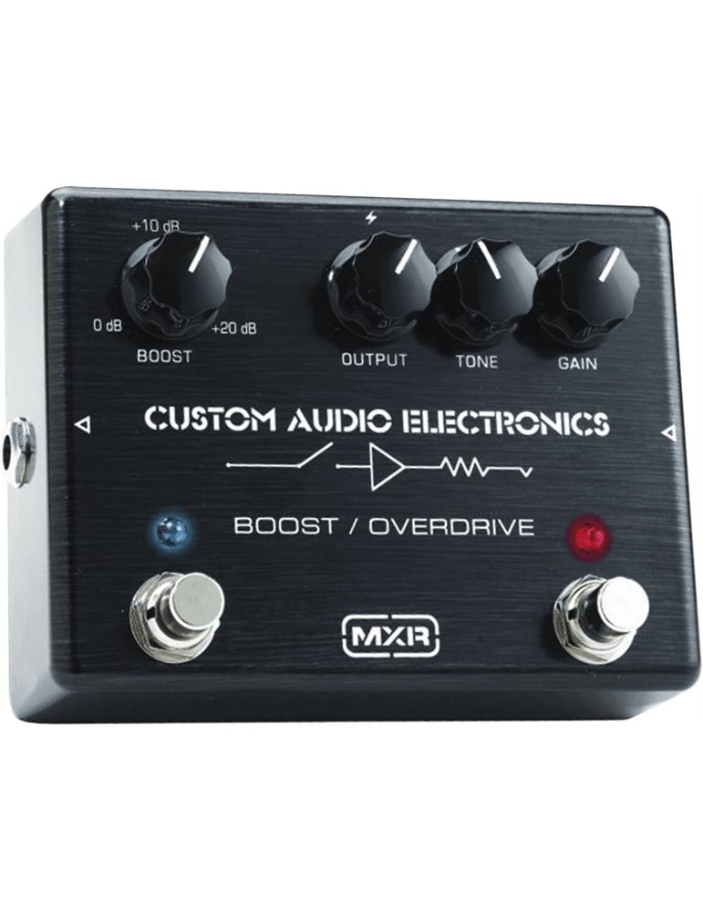 PEDAL MXR® FX BOOST/OVERDRIVE CUSTOM AUDIO