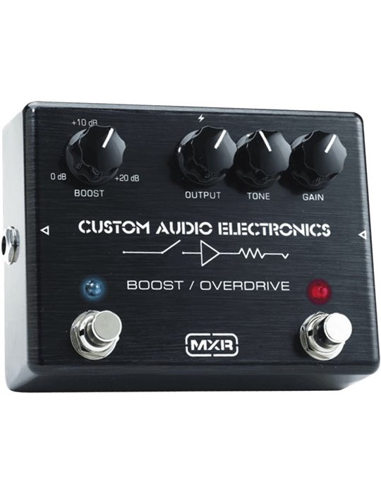 PEDAL MXR® FX BOOST/OVERDRIVE CUSTOM AUDIO