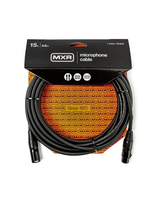 CABLE MICRÓFONO MXR® XLR-XLR - 4,5 m
