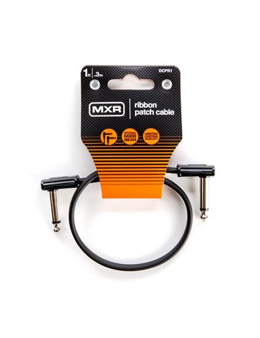 CABLE MXR® RIBBON PATCH 30 cm - Negro