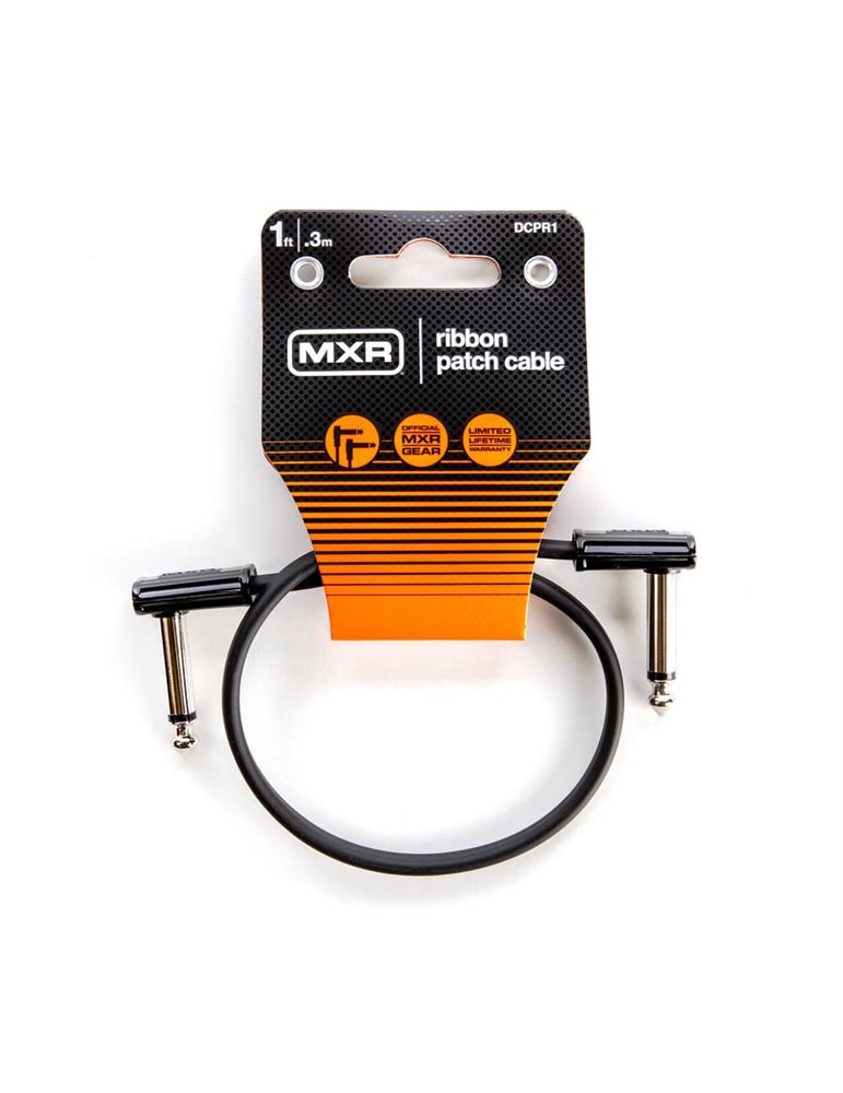 CABLE MXR® RIBBON PATCH 30 cm - Negro
