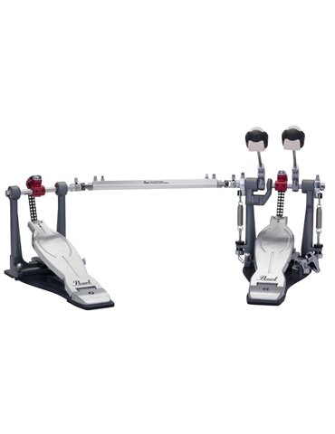 PEDAL DOBLE DE BOMBO ELIMINATOR Solo (Rojo) Doble