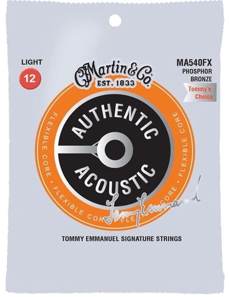 JUEGO ACÚSTICA AUTHENTIC SP FLEXIBLE PHOSPHOR/BZ LIGHT 12-54