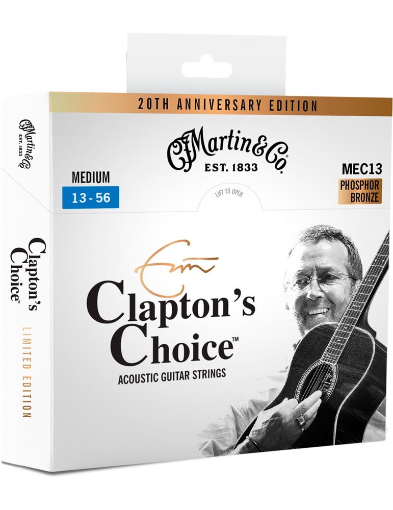 JUEGO ACÚSTICA ERIC CLAPTON LTD 92/8 PHOSPHOR BZ. MEIUM 13-56