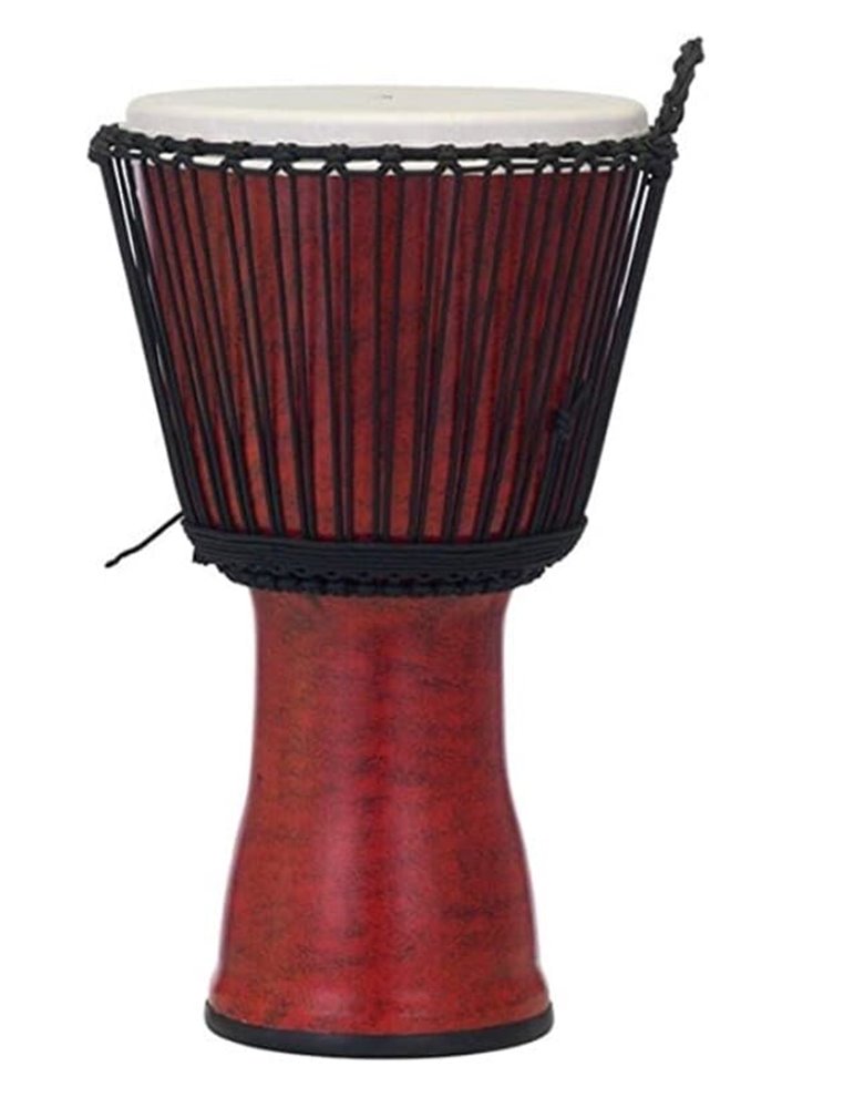 DJEMBE 10" PEARL SINTETICO ROPE TUNED MOLTEN SCARLET