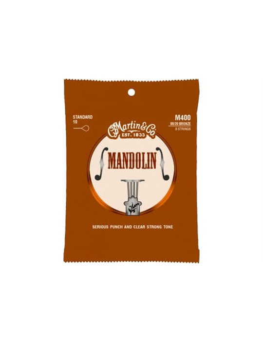 JUEGO MANDOLINA BRONZE 80/20 LIGHT 10-34