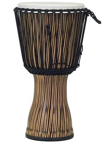 DJEMBE 12" PEARL SINTETICO ROPE TUNED ZEBRA GRASS