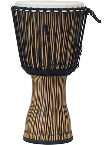 DJEMBE 7" PEARL SINTETICO ROPE TUNED ZEBRA GRASS