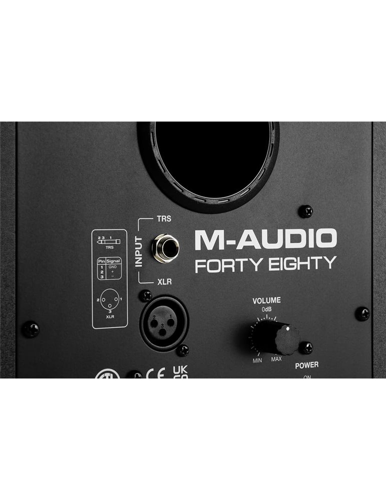 M-AUDIO FORTYEIGHTY Monitor de estudio biamplificado 8" 150W con Bluetooth (Unidad)
