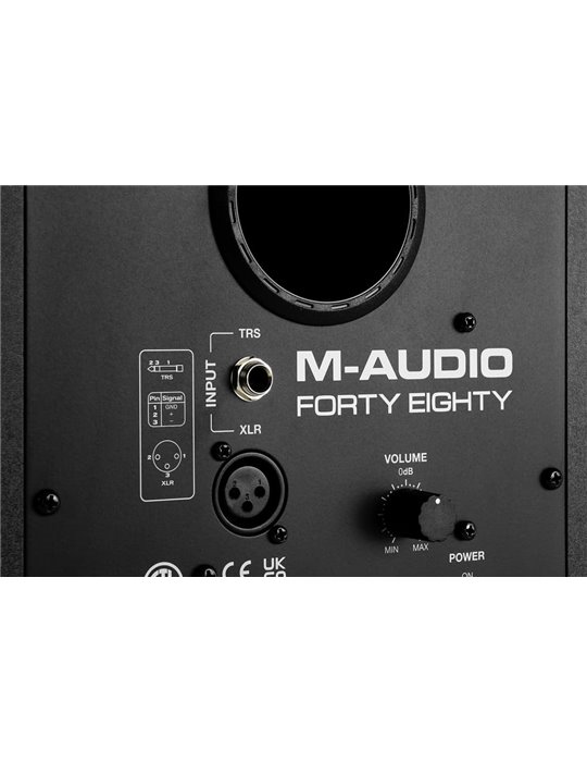 M-AUDIO FORTYEIGHTY Monitor de estudio biamplificado 8" 150W con Bluetooth (Unidad)