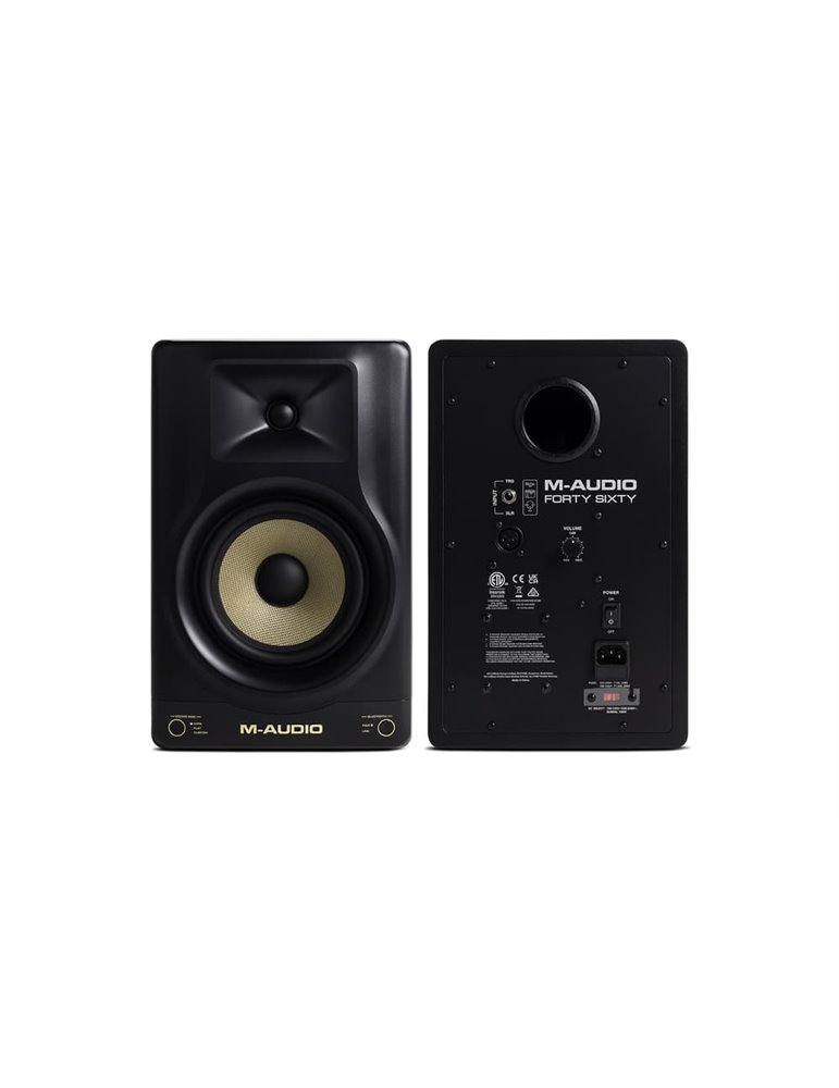M-AUDIO FORTYSIXTY Monitor de estudio biamplificado 6,5" 100W con Bluetooth (Unidad)