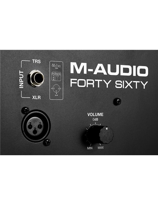 M-AUDIO FORTYSIXTY Monitor de estudio biamplificado 6,5" 100W con Bluetooth (Unidad)