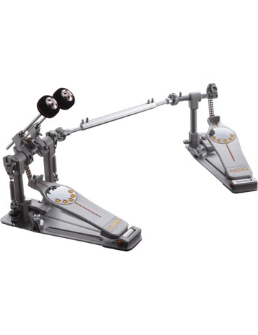 PEDAL DOBLE DE BOMBO ELIMINATOR DEMON (ZURDOS) con Estuche. Cadena