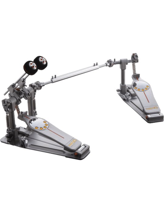 PEDAL DOBLE DE BOMBO ELIMINATOR DEMON (ZURDOS) con Estuche. Cadena